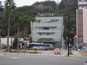 阿波踊り会館 眉山ロープウェイ 山麓駅 建物