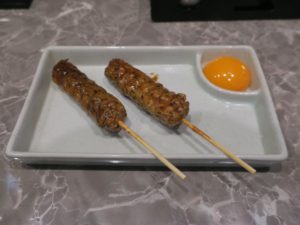 焼き鳥 月見つくね 阿波居酒屋 頂にて
