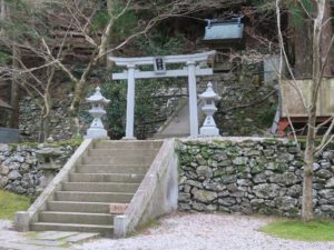 四国霊場 第21番札所 太龍寺 鎮守社