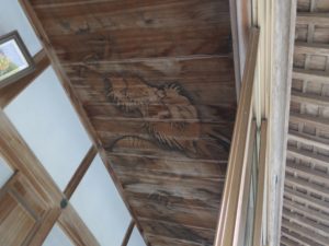 四国霊場 第21番札所 太龍寺 龍天井