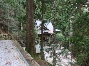 四国霊場 第21番札所 太龍寺 多宝塔の先に大師堂があります