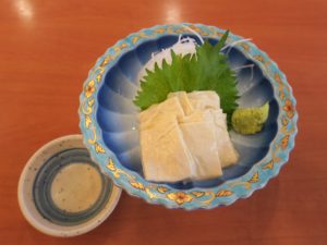 湯葉差し 浅草ROX まつり湯にて