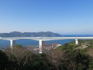 亀裏高架橋 お茶園展望台から撮影
