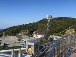 鳴門山展望台 鳴門公園 大鳴門橋架橋記念館エディから撮影