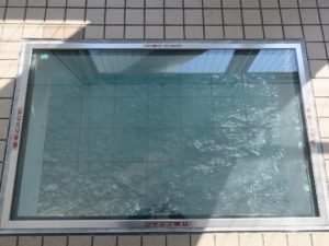 鳴門公園 大鳴門橋 遊歩道 渦の道 第2休憩所 床がガラス張りになっています