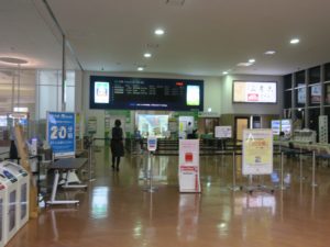 徳島阿波踊り空港 2階手荷物検査場