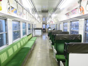 JR四国 1200型 車内 鳴門駅にて