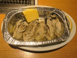 牡蠣のバター焼き ザ・グランドスパ南大門にて