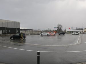 富山地方鉄道本線 新黒部駅 駅前ロータリー