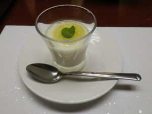 宇奈月温泉 延対寺荘 夕食 デザート