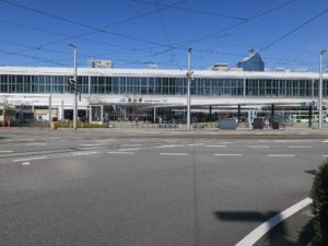 北陸新幹線開業後の富山駅南口