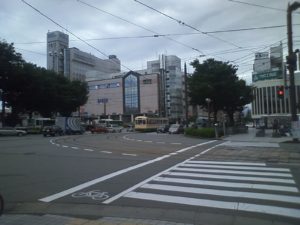 富山地方鉄道市内電車 電鉄富山駅・エスタ前電停