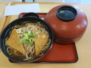 そば弁当 越中手打 めん処 東京亭にて