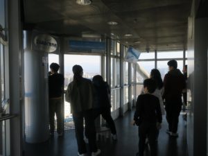 富山市役所 展望塔内部