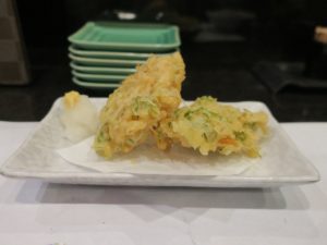 白エビのかき揚げ 飲み処食べ処 仄香にて