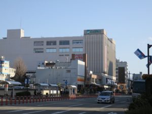 大和百貨店 富山店 北側から撮影