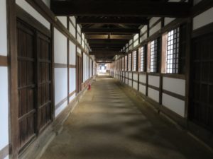 高岡山 瑞龍寺 回廊内部