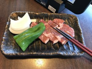 陶板ステーキ 横浜みなとみらい 万葉倶楽部にて