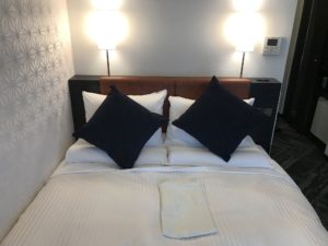 ホテルマイステイズ浜松町 スタンダードダブルルーム ベッド