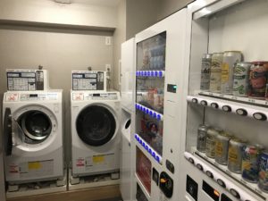 名鉄イン浜松町 6階 コインランドリー、自動販売機、製氷機があります