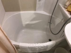 京王プレッソイン浜松町 シングルルーム バスタブ