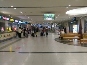 たんちょう釧路空港 到着ロビー