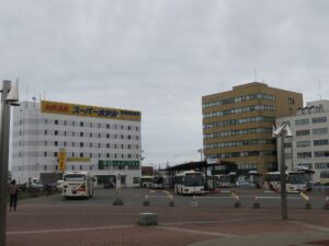 JR釧網本線 釧路駅 駅前バスターミナル