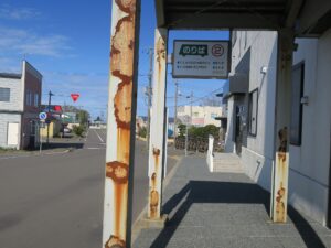 根室駅前バスターミナル 2番乗り場 花咲・厚床・西浜など近郊区間を走るバスが発着します