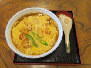 かに玉子とじ蕎麦 そば処 北然仁にて