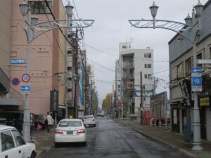 釧路 ホテルパコ付近 飲食店街になっています