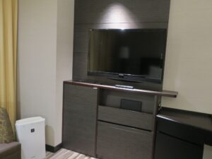 JRタワーホテル日航札幌 モデレートツイン 液晶テレビ