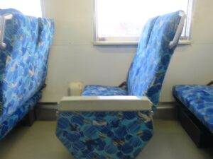 JR北海道 キハ54形 シート 根室駅にて撮影