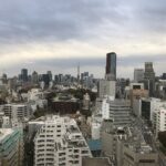 アパホテル 品川 泉岳寺駅前 21階 展望テラスからの景色