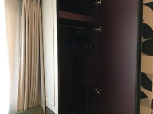 三井ガーデンホテル 汐留イタリア街 モデレートクイーン クローゼット