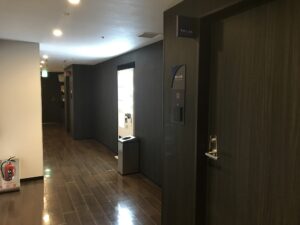 三井ガーデンホテル 汐留イタリア街 13階 大浴場と自動販売機