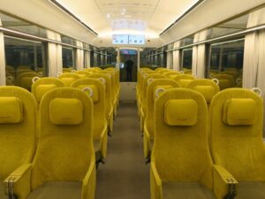 西武鉄道 001系 特急Laview ちちぶ 室内 西武秩父駅にて撮影