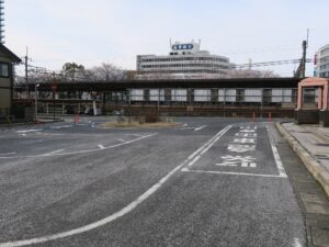 JR琵琶湖線 大津駅 南口 駅前広場と地下通路への入り口