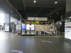 JR山陰本線 京都駅 30番線~33番線の入り口