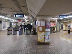 阪急京都線 京都河原町駅 東改札口