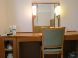 ホテルテトラ大津．京都 シングルルーム デスク