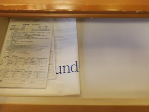 ホテルテトラ大津．京都 シングルルーム 引き出しの中