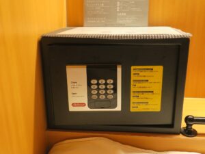 TSUKIMI HOTEL カプセルルーム セキュリティボックス