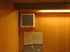 TSUKIMI HOTEL カプセルルーム 換気扇