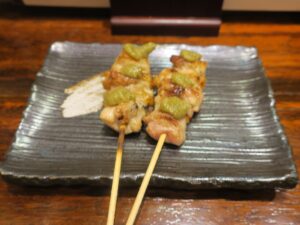 柚子胡椒 やきとり仁吉 浜大津店にて