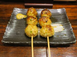 つくね やきとり仁吉 浜大津店にて