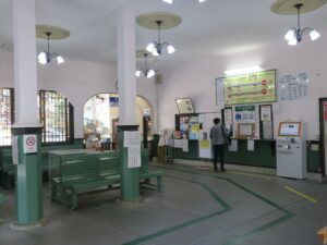 比叡山 坂本ケーブル 坂本駅 駅舎の中