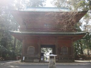 比叡山 延暦寺 文殊楼 石段と反対側から撮影