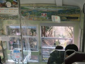 叡山ケーブル 車内