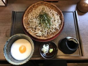 とろろそば つくば温泉 喜楽里別邸にて