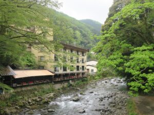 湯ヶ島温泉 女橋からの景色